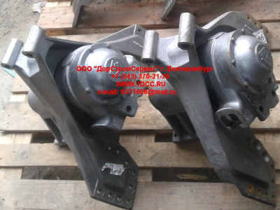 Ось балансира в сборе (нового образца NS-07, 2 стремянки) H HOWO (ХОВО) AZ9725520210 фото 1 Саратов