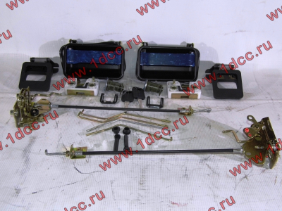 Ремкомплект замков на две двери (ручки внут. и нар., тросик, тяги, ключи) H HOWO (ХОВО) WG1642341001 фото 1 Саратов