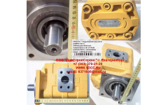 Насос гидравлический рабочего оборудования одинарный (под шпонку) CDM855 фото Саратов