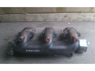 Коллектор выпускной задняя часть, двигатель WD615 H3 HOWO (ХОВО) VG1540110202 фото 1 Саратов