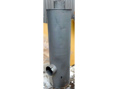 Глушитель цилиндрический (вход сбоку, выход с торца) SH SHAANXI / Shacman (ШАНКСИ / Шакман) DZ9100540004 фото 1 Саратов