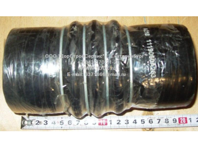 Патрубок интеркулера выпускной (левый) F FAW (ФАВ) 1119060A263 для самосвала фото 1 Саратов