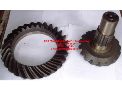 Коническая пара среднего редуктора (28х17, i-5.73, короткий хвостик) H HOWO (ХОВО) AZ9004320251 фото 1 Саратов