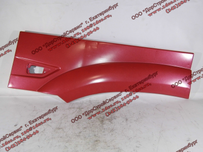 Крыло кабины со спальником красное задняя часть правая (под треугольный повторитель в конце) H3 HOWO (ХОВО) WG1642230108 фото 1 Саратов