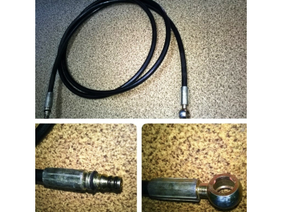 Шланг высокого давления на ПГУ сцепления L-2600 SH SHAANXI / Shacman (ШАНКСИ / Шакман) DZ9112230011 фото 1 Саратов